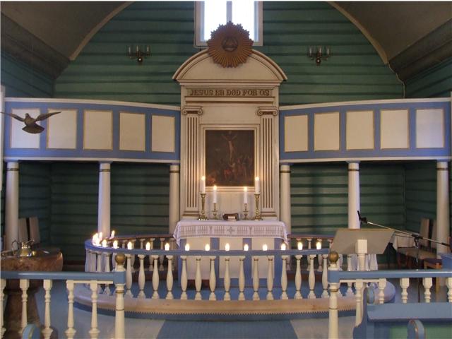 Alter Sannidal kirke