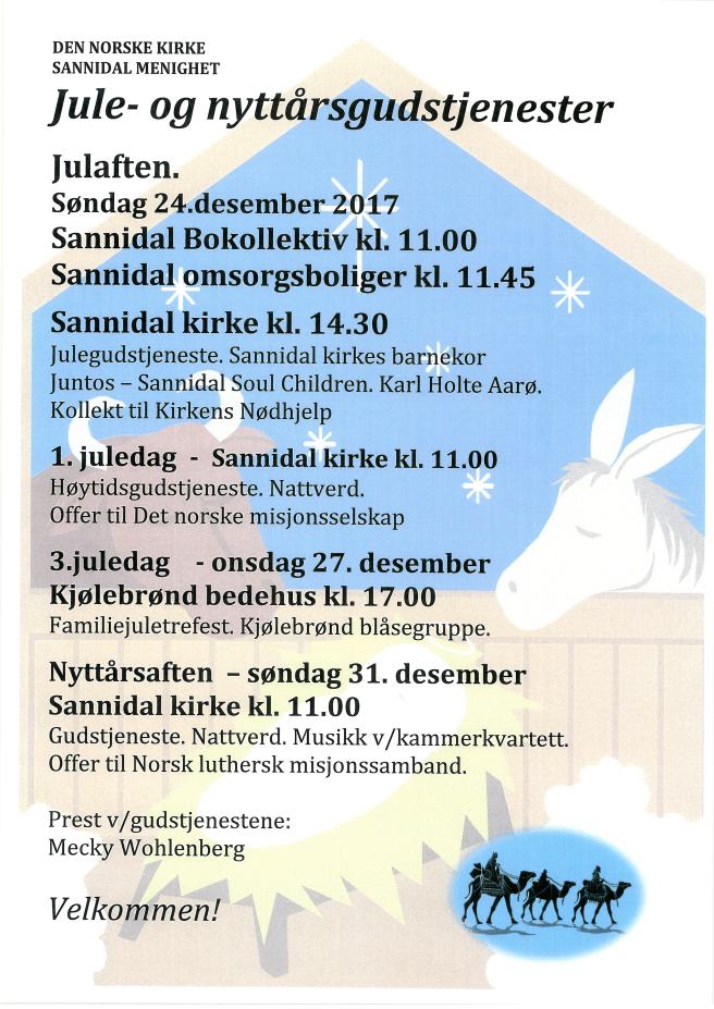 Plakat Sannidal jul til FB